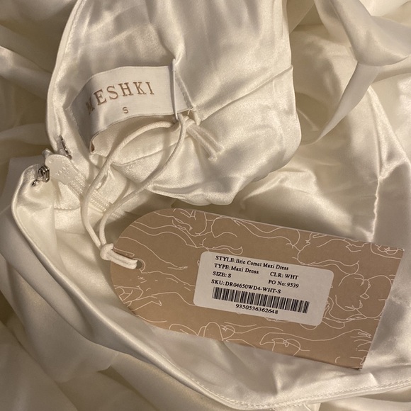 Corset Midi Dress - White - Picture 5 of 6